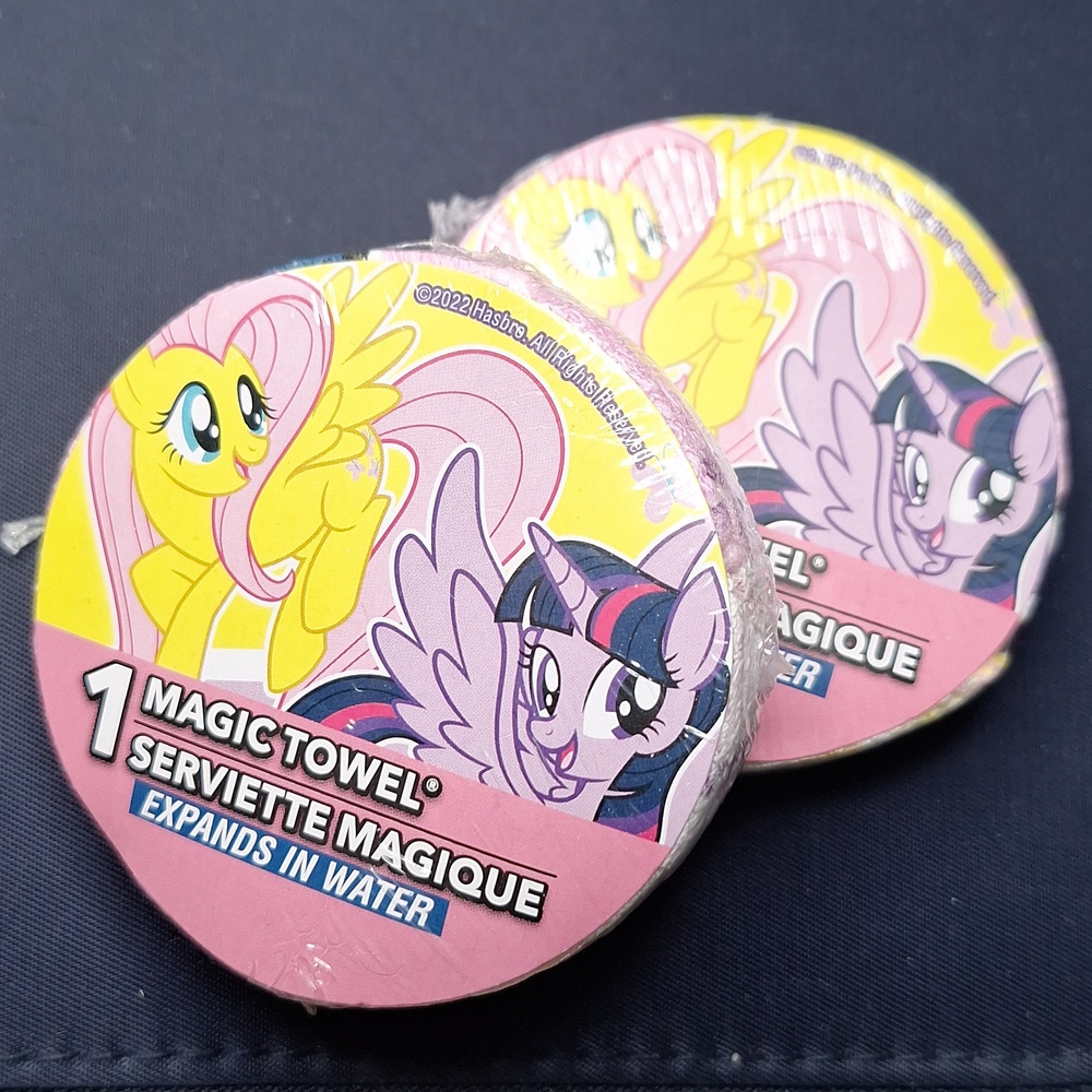 Hasbro My Little Pony Magic Towel - Pink, Yellow & Purple